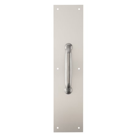 BRINKS COMMERCIAL Brinks 15 in. L Satin Aluminum Pull Plate BC41006